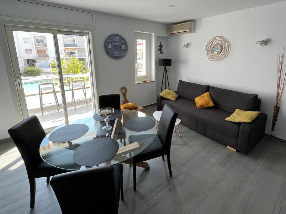 Le Canola Empuriabrava Port - 45M2 - Vue Piscine - Plage Centrale 500M- Parking Prive Gratuit Ngoại thất bức ảnh